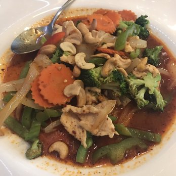 Chabaar - Cashew Nut Stir Fry with Chicken Level 2. Super spicy! - Thai Near Me - Midvale, Utah Chabaar - Cashew Nut Stir Fry with Chicken Level 2. Super spicy! - Thai Near Me - Midvale, Utah