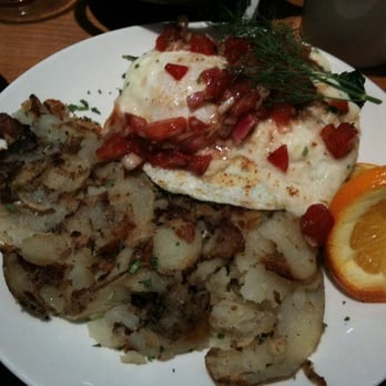 Plums Cafe - Shirred Eggs - Breakfast & Brunch Near Me - Costa Mesa, California