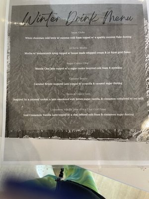 Menu photo 1 Crema Coffee Company Tyler, TX