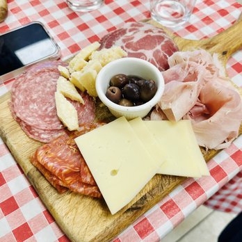 Dolce Vita Italian Grocer - One person charcuterie with provolone & Parmesan - Delis Near Me - Mesa, Arizona Dolce Vita Italian Grocer - One person charcuterie with provolone & Parmesan - Delis Near Me - Mesa, Arizona