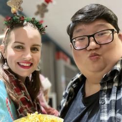 Cinemark Roseville Galleria Mall and XD - Selfie with hubby!