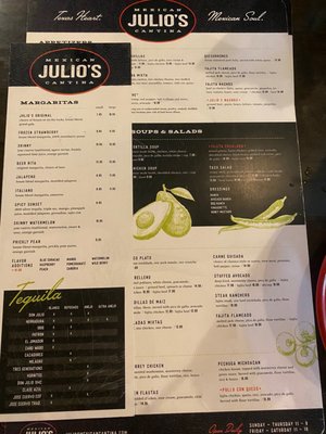 Menu photo 2 Julio's Mexican Cantina Tomball, TX Menu photo 2 Julio's Mexican Cantina Tomball, TX