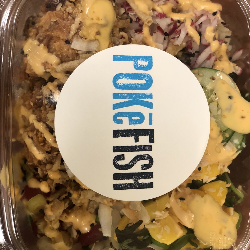 Poké Fish - Large poke bowl great portion if you like to eat! - Poke Near Me - Tampa, Florida Poké Fish - Large poke bowl great portion if you like to eat! - Poke Near Me - Tampa, Florida