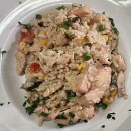 Salmon Risotto