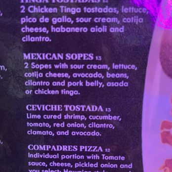 Compadres Cantina - Mexican Near Me - Ontario, California