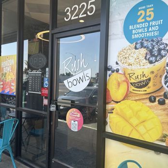 Rush Bowls - Entrance - Juice Bars & Smoothies Near Me - Visalia, California