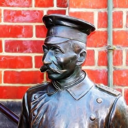 Rathaus Köpenick - Der Hauptmann ... Wer muß dabei nicht an Heinz Rühmann denken !!!