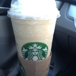 Venti decaf coffee frappucino with whip cream. Venti decaf coffee frappucino with whip cream.