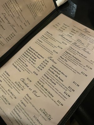 Menu photo 6 Da Vinci's Italian Restaurant Stillwater, OK