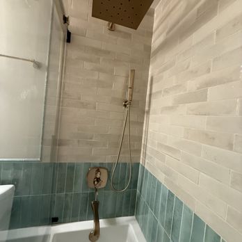 Luxury Construction - New shower wall - General Contractors Near Me