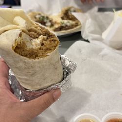 ARMY NAVY Burger & Burrito - PI burrito with adobo flakes