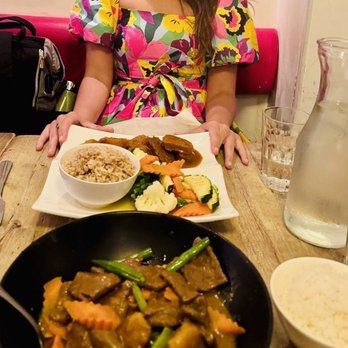 Red Bamboo - Thai Beef Curry  Bamboo Curry Chicken - Vegetarian Near Me - New York, New York