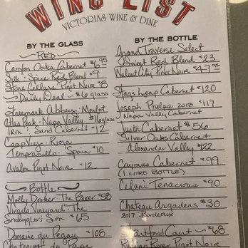 Victoria's - Wine List - French Near Me - Oxford, Michigan Victoria's - Wine List - French Near Me - Oxford, Michigan