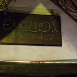 Emilio's Barra - Front sign
