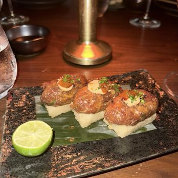 Baoli Miami - Tuna Crispy rice - Bars Near Me - Miami Beach, Florida