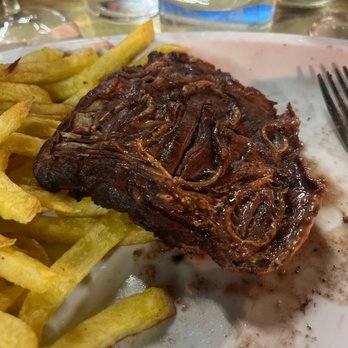Arrosseria Gaudí - Strangest steak I've ever seen - Arroceria / Paella Near Me - Barcelona, B