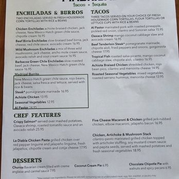 Cocina Madrigal - Food menu - November 2023 - backside - Tacos Near Me - Phoenix, Arizona Cocina Madrigal - Food menu - November 2023 - backside - Tacos Near Me - Phoenix, Arizona