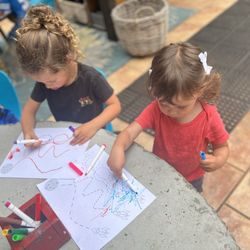 My Friends & I Children's Growing Place - Kids do their daily art and crafts!