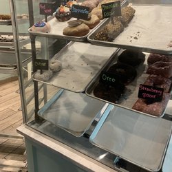 Joe Donut - Donut case around 11am