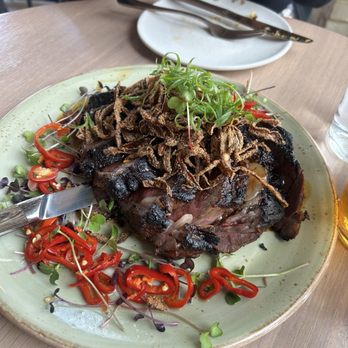 Owamni - Bison Ribeye - New American Near Me - Minneapolis, Minnesota