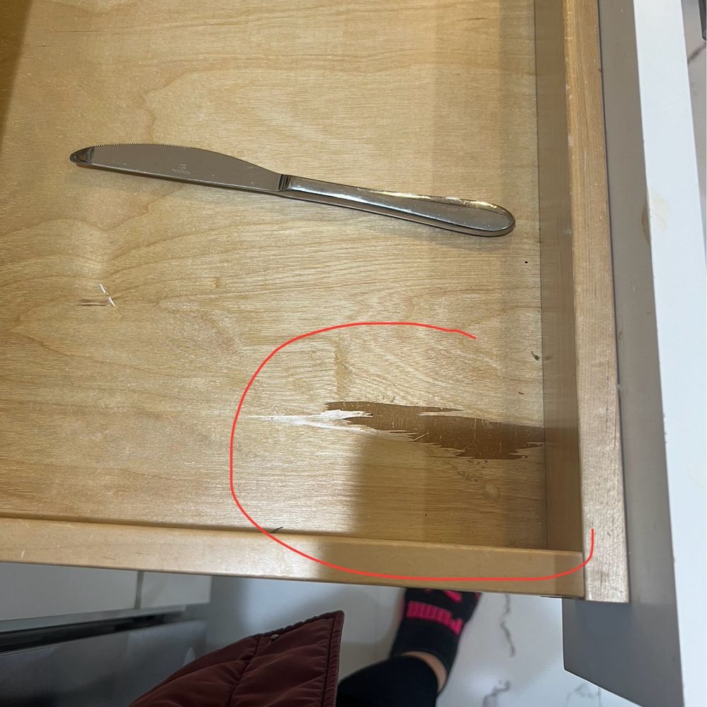 Everett Sparkle Cleaners - This was the damage they said it was there but they could not prove it when I asked for the pic - Home Cleaning Near Me