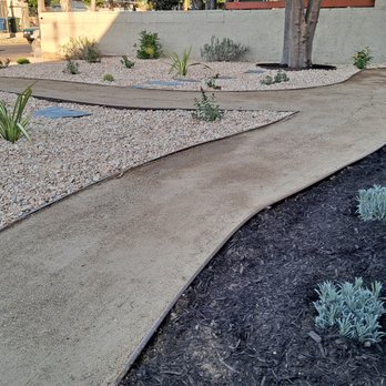 Picture Build - Lavender, dg pathway, bender board and lantana plants. - Landscape Architects or Designers Near Me - Sylmar, California Picture Build - Lavender, dg pathway, bender board and lantana plants. - Landscape Architects or Designers Near Me - Sylmar, California