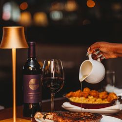 Mac's Chophouse - Butter on steak