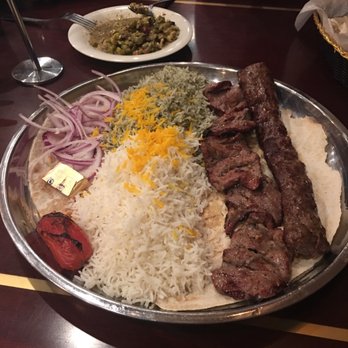 Kabobi Grill - Barg was juicy and unforgettable!! Simply awesome. The beef kubideh was just ok lamb kubideh was juicer but had a herb that I didn't like! - Mediterranean Near Me - Chicago, Illinois