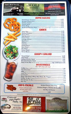 Menu photo 2 Airport Restaurant Elwood, IN Menu photo 2 Airport Restaurant Elwood, IN