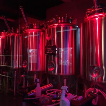 Tranquility Brewing Company - a row of beer tanks - Brewpubs Near Me - Warminster, Pennsylvania