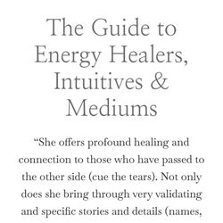 Gina Simone was featured on Goop.com in their annual Guide to Intuitives and Mediums