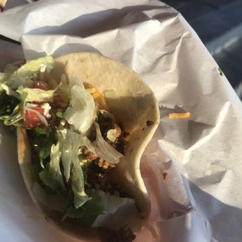 Fuzzy's Taco Shop - Ground beef - always a fav - Tex-Mex Near Me - Burleson, Texas Fuzzy's Taco Shop - Ground beef - always a fav - Tex-Mex Near Me - Burleson, Texas