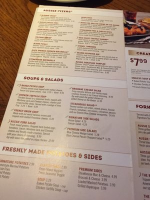 Menu photo 7 Outback Steakhouse Fultondale, AL Menu photo 7 Outback Steakhouse Fultondale, AL
