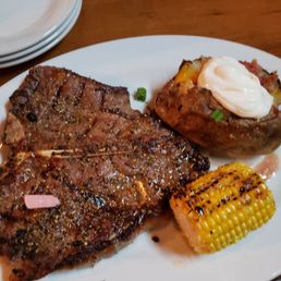 20 oz. Porterhouse with Loaded Baked Potato 20 oz. Porterhouse with Loaded Baked Potato
