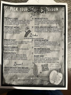 Menu photo 6 Mic Drop Comedy Chandler, AZ