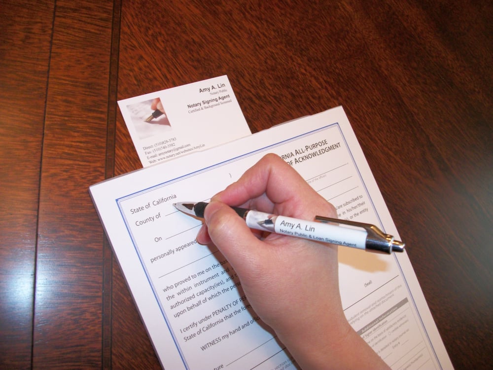 AMY A LIN NOTARY PUBLIC 16 Reviews Notaries Dublin, CA Phone