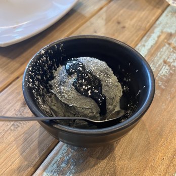 Cafe N One - sesame ice cream - Desserts Near Me - Markham, Ontario