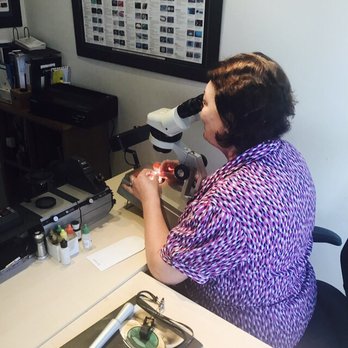 Associated Gemological Services - Sandra at work. - Jewelry Near Me - Honolulu, Hawaii