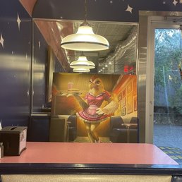 Artwork inside Artwork inside