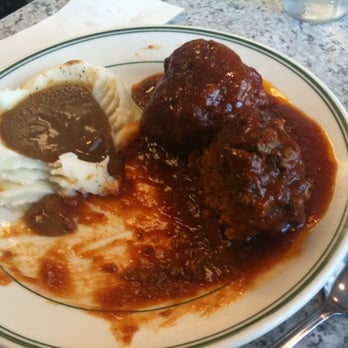 Blue's Cafe - BBQ meatballs - Cafes Near Me - Kankakee, Illinois