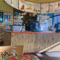 Counter view from my chair