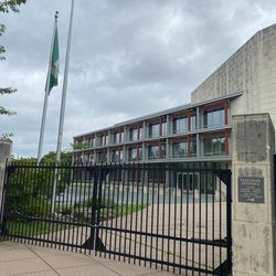Embassy of Nigeria - Outside the embassy in June 2020
