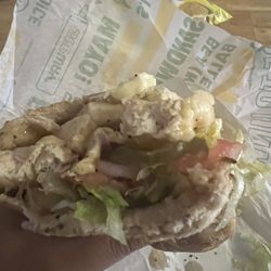 The same thing in the first picture but after tasting it
