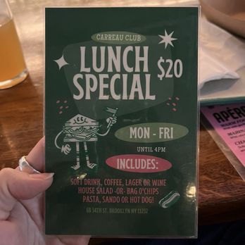 Carreau Club Pétanque - Lunch special - Lounges Near Me - Brooklyn, New York Carreau Club Pétanque - Lunch special - Lounges Near Me - Brooklyn, New York