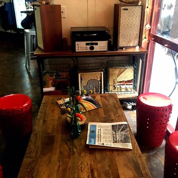 Pachamama Coffee - Records and a record player. Wondering if I'm allowed to use. - Cafes Near Me - Placerville, California