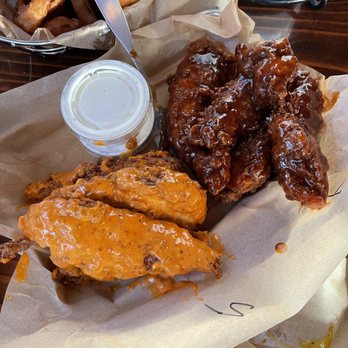 King Of Wings - Mild Buffalo and smoky Thai BBQ - Chicken Wings Near Me - Wheat Ridge, Colorado