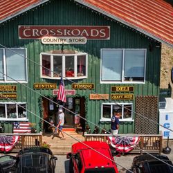 Crossroads Ice Cream - Crossroads Country Store taken by DroneShotMedia.com