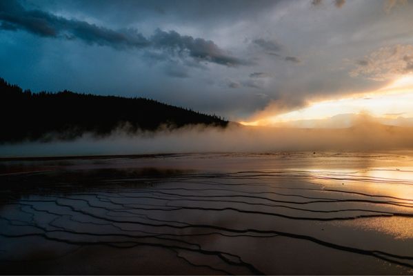 Grand Prismatic Spring by null
