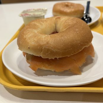 Dockside Pier 8 Market - Salmon Bagel - Barbeque Near Me