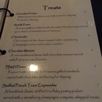 Twisted Vine - Dessert menu - Wine Bars Near Me - Fullerton, California